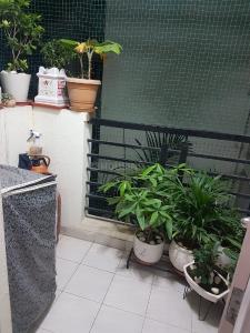 Balcony Image of 460 Sq.ft 1 BHK Apartment / Flat for rent in Mahaveer Meridian, JP Nagar Bengaluru for Rs. 23000