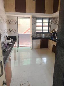 Kitchen Image of 1300 Sq.ft 2 BHK Builder Floor for rent in Memnagar Ahmedabad for Rs. 32000