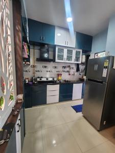 Kitchen Image of 1200 Sq.ft 2 BHK Apartment / Flat for sale in Tejendra Crystal, Vastral Ahmedabad for Rs. 4300000