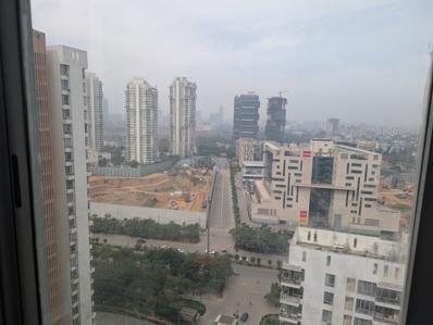 Balcony Image of 1650 Sq.ft 2.5 BHK Apartment / Flat for rent in Pioneer Park, Sector 61 Gurgaon for Rs. 57000