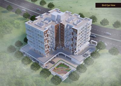 Image of 1050 Sq.ft 2 BHK Apartment / Flat for rent in Wakadkar Pavilion 79, Hinjawadi, Pune for Rs. 34000