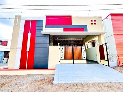 Image of 750 Sq.ft 2 BHK Independent House for sale in Sevvapet, Chennai for Rs. 3000000