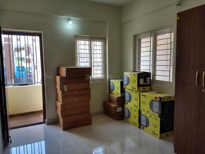 Bedroom Image of 1000 Sq.ft 2 BHK Builder Floor for rent in Iggalur Bengaluru for Rs. 19000