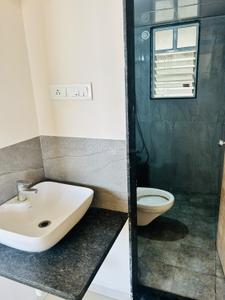 Bathroom Image of 1190 Sq.ft 2 BHK Apartment / Flat for rent in Abhinav Pebbles Urbania, Bavdhan Pune for Rs. 33000