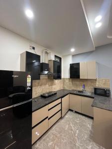 Kitchen Image of 550 Sq.ft 1 BHK Builder Floor for rent in Sector 52 Gurgaon for Rs. 42000