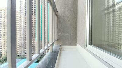 Balcony Image of 850 Sq.ft 1 BHK Apartment / Flat for sale in Ashar Metro Towers, Thane West Thane for Rs. 9000000
