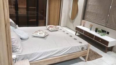 Bedroom Image of 2304 Sq.ft 3 BHK Apartment / Flat for sale in Swarnim Heights, Chharodi Ahmedabad for Rs. 12500000