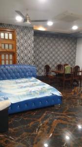 Bedroom Image of 1800 Sq.ft 3 BHK Builder Floor for rent in Gomti Nagar Lucknow for Rs. 30000