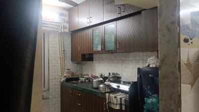 Kitchen Image of 315 Sq.ft 1 BHK Apartment / Flat for rent in Kandivali West Mumbai for Rs. 21000