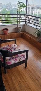Balcony Image of 1242 Sq.ft 2 BHK Apartment / Flat for rent in Goyal Vishal Residency, Prahlad Nagar Ahmedabad for Rs. 35000