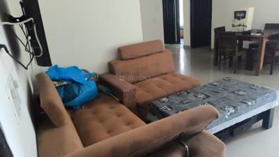 Living Room Image of 1500 Sq.ft 3 BHK Apartment / Flat for rent in JM Aroma, Sector 75 Noida for Rs. 45000