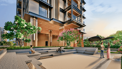 Image of 2600 Sq.ft 4 BHK Apartment / Flat for sale in Nahar Chandi Valley Phase I, Powai, Mumbai for Rs. 89900000