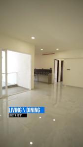 Living Room Image of 1530 Sq.ft 3 BHK Apartment / Flat for sale in Pharande L Axis, Spine Road Pune for Rs. 14100000