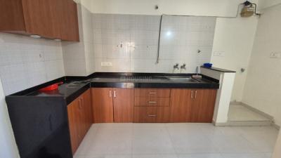 Kitchen Image of 1100 Sq.ft 2 BHK Apartment / Flat for rent in Nyati Evara, Undri Pune for Rs. 21500