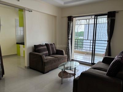Living Room Image of 650 Sq.ft 1 BHK Apartment / Flat for rent in Gami Radha Krishna Complex, Bhosari Pune for Rs. 19000