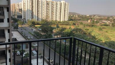 Balcony Image of 720 Sq.ft 1 BHK Apartment / Flat for rent in Lodha Lakeshore Greens, Palava Phase 2 Thane for Rs. 15000