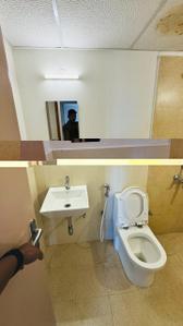 Bathroom Image of 875 Sq.ft 2 BHK Apartment / Flat for sale in Sattva Ashraya, Lakshmisagara Bengaluru for Rs. 7100000