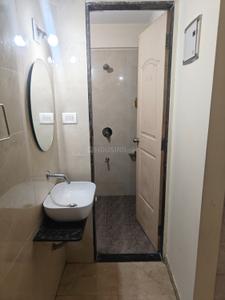 Bathroom Image of 960 Sq.ft 1.5 BHK Apartment / Flat for rent in Pramukh Nakshatra C To G, Samarvarni Silvassa for Rs. 9800