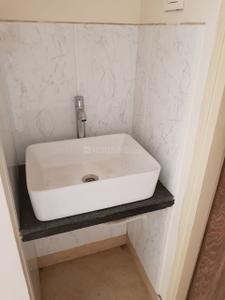 Bathroom Image of 695 Sq.ft 1 BHK Apartment / Flat for rent in Bharat Ecovistas, Shilphata Thane for Rs. 17000
