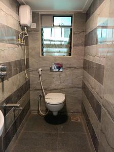 Common Bathroom One Image of 905 Sq.ft 2 BHK Apartment / Flat for sale in JP The Palace Tower B, Mira Road East Mira Bhayandar for Rs. 9500000