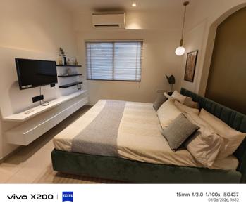 Bedroom Image of 750 Sq.ft 1 BHK Apartment / Flat for rent in Surya Kiran Aakash Homes, Ujala Circle Ahmedabad for Rs. 30000