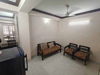 Hall Image of 600 Sq.ft 1 BHK Apartment / Flat for rent in Kaveri Apartments, Vasant Kunj New Delhi for Rs. 34000