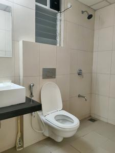 Bedroom Two Image of 400 Sq.ft 1.5 BHK Apartment / Flat for rent in Kasarvadavali Thane for Rs. 16000