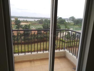 Balcony Image of 1250 Sq.ft 3 BHK Apartment / Flat for rent in DLF Maiden Heights At My Town, Jigani Bengaluru for Rs. 25000