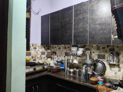 Kitchen Image of 680 Sq.ft 2 BHK Builder Floor for rent in Nawada New Delhi for Rs. 13000