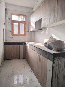 Kitchen Image of 650 Sq.ft 2 BHK Builder Floor for sale in Khanpur New Delhi for Rs. 4500000