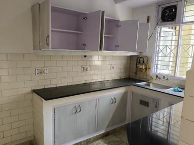 Kitchen Image of 1600 Sq.ft 3 BHK Apartment / Flat for rent in Mahalaxmi Apartment, Sector 2 Dwarka New Delhi for Rs. 39500