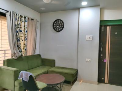 Living Room Image of 540 Sq.ft 1 BHK Apartment / Flat for rent in Kasarvadavali Thane for Rs. 20000