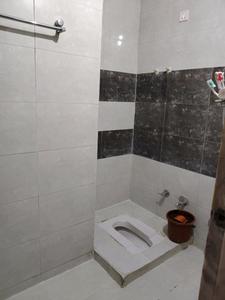 Common Bathroom One Image of 1260 Sq.ft 2 BHK Apartment / Flat for sale in Shukan River View, Hansol Ahmedabad for Rs. 6100000