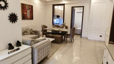 Living Room Image of 1377 Sq.ft 3 BHK Apartment / Flat for sale in NKV Golden Avenue, Sector 35 Sohna for Rs. 19500000