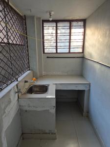 Kitchen Image of 750 Sq.ft 2 BHK Independent House for rent in Ulloor Thiruvananthapuram for Rs. 15000