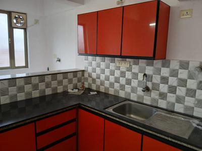 Kitchen Image of 600 Sq.ft 1 BHK Apartment / Flat for rent in Pumpwell Mangalore for Rs. 15000