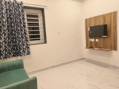 Living Room Image of 795 Sq.ft 1 BHK Apartment / Flat for rent in Kondapur Hyderabad for Rs. 25000