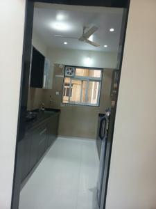 Kitchen Image of 1000 Sq.ft 2 BHK Apartment / Flat for rent in Akshar Elementa, Tathawade Pune for Rs. 31500
