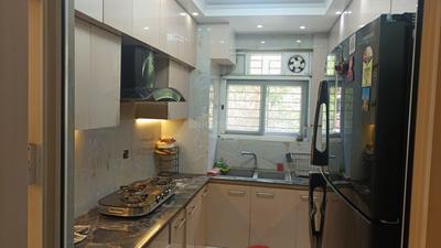 Kitchen Image of 2300 Sq.ft 4 BHK Apartment / Flat for sale in Ideal Enclave, Rajarhat Kolkata for Rs. 15000000