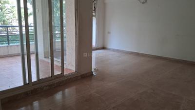 Living Room Image of 1200 Sq.ft 3 BHK Apartment / Flat for rent in Srishti Synchronicity, Powai Mumbai for Rs. 110000