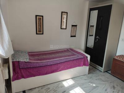 Bedroom Image of 500 Sq.ft 1 RK Builder Floor for rent in Safdarjung Development Area New Delhi for Rs. 25000