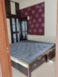 Bedroom Image of 650 Sq.ft 1 BHK Apartment / Flat for rent in Barjatya Pearl Sky, Bhicholi Mardana Indore for Rs. 15000
