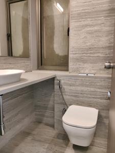 Common Bathroom Image of 585 Sq.ft 1 BHK Apartment / Flat for sale in Ashwin Vasant Oscar, Mulund West Mumbai for Rs. 12500000