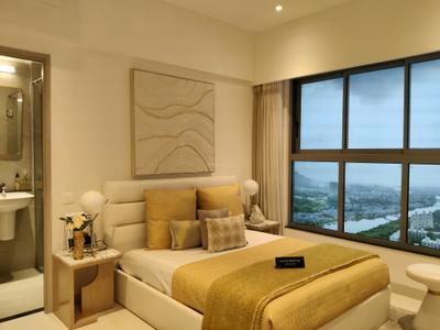 Bedroom Image of 700 Sq.ft 2 BHK Apartment / Flat for sale in Rustomjee La Familia, Thane West Thane for Rs. 13600000