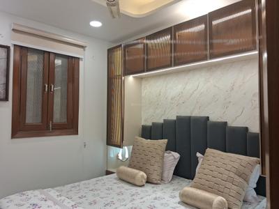 Bedroom Image of 600 Sq.ft 2 BHK Builder Floor for sale in Dwarka Mor New Delhi for Rs. 3550000