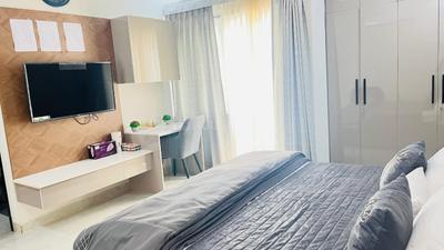 Bedroom Image of 775 Sq.ft 1 BHK Apartment / Flat for sale in Pushpanjali Gopnanda, Chaitanya Vihar Vrindavan for Rs. 7500000
