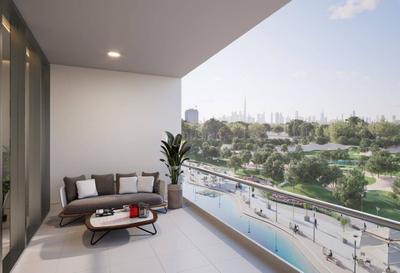 Balcony Image of 1635 Sq.ft 3 BHK Apartment / Flat for sale in Sobha Hartland One Park Avenue by Sobha Realty, Ras Al Khor Industrial Area Dubai for Rs. 104000000