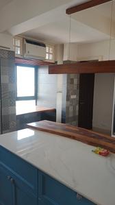 Kitchen Image of 1815 Sq.ft 3 BHK Apartment / Flat for rent in Unitech Fresco, Sector 50 Gurgaon for Rs. 65000