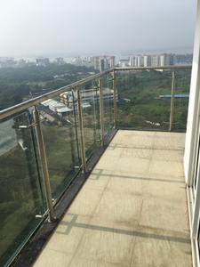 Balcony Image of 2187 Sq.ft 3 BHK Apartment / Flat for sale in Tata Tritvam, Ayyappankavu Kochi for Rs. 33000000