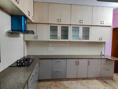 Kitchen Image of 4000 Sq.ft 3 BHK Independent House for rent in RR Nagar Bengaluru for Rs. 70000